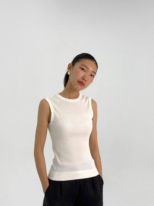 Base Tank Ivory